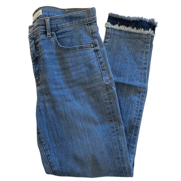 LOFT Denim - Loft Raw Hem Skinny Ankle Jeans 29